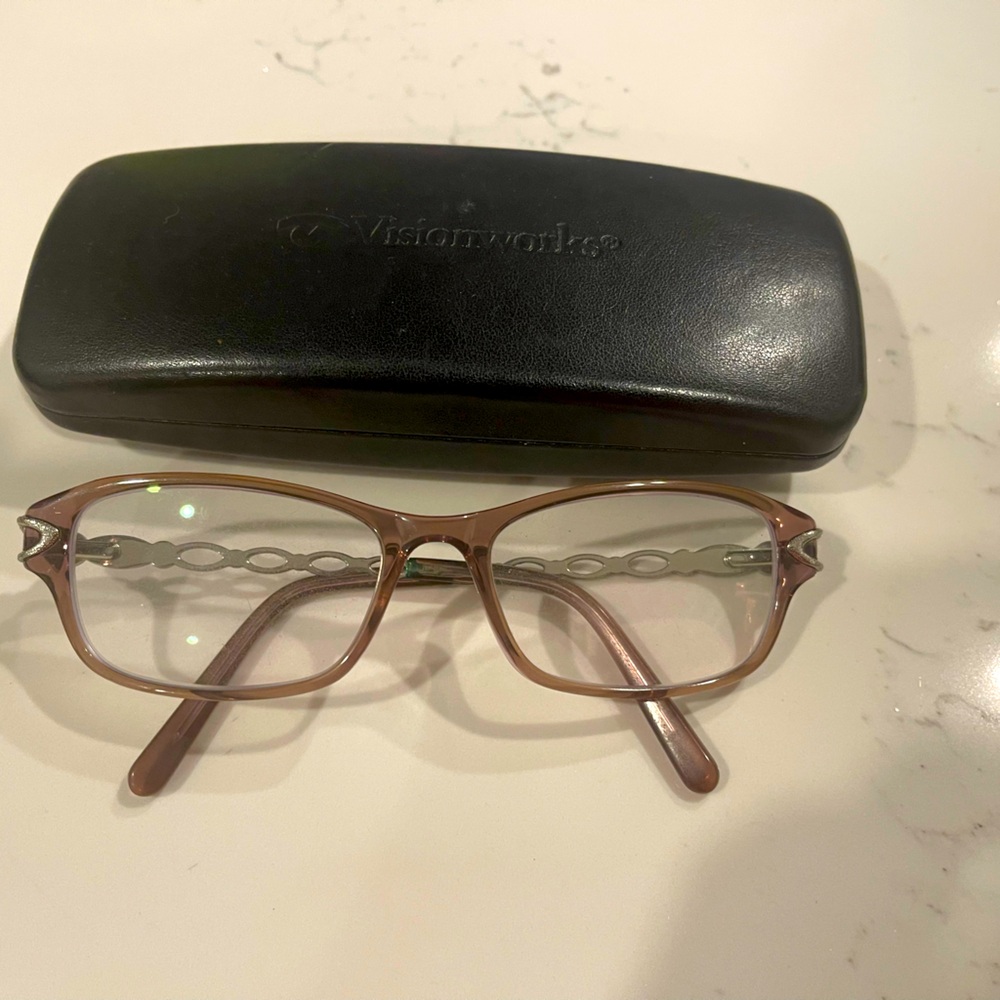 Anne Klein Rose color frames